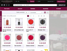 Tablet Screenshot of dmbaltik.lv